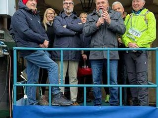 Saluzzo 2026, momenti del 23° Fitwalking del cuore