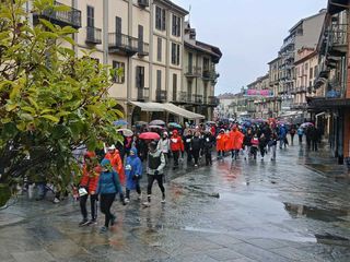 Saluzzo 2026, momenti del 23° Fitwalking del cuore