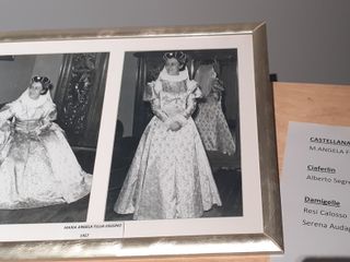 Saluzzo, mostra delle abiti delle Castellane e brindisi inaugurale - foto Paola Ravazzi