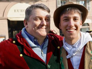Maschere al 98° Carnevale di Saluzzo- foto Paola Ravazzi