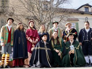 Maschere al 98° Carnevale di Saluzzo- foto Paola Ravazzi