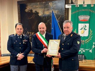 L’Encomio Solenne all'Ispettore Giampiero Tosello