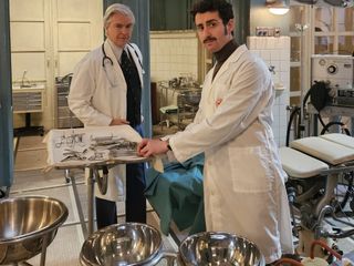 Sul set di Cuori 3: Chamir Colasurdo