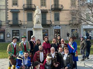 Maschere al 98° Carnevale di Saluzzo- foto Fabio Garnero