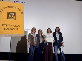 Saluzzo, la consegna del riconoscimento Rivela una gemma 2026 a Cecilia Alberto