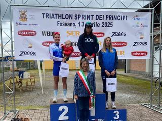 Il podio femminile della passata edizione con la vice sindaca Rattalino