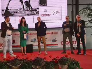Nelle immagini alcuni momenti della festa tenuta presso la sede aziendale di Marene