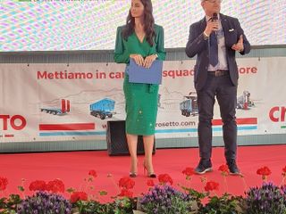 Nelle immagini alcuni momenti della festa tenuta presso la sede aziendale di Marene