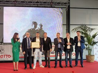 Nelle immagini alcuni momenti della festa tenuta presso la sede aziendale di Marene