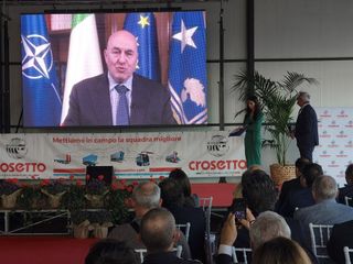 Il saluto del ministro Guido Crosetto