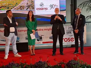 Nelle immagini alcuni momenti della festa tenuta presso la sede aziendale di Marene