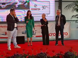 Nelle immagini alcuni momenti della festa tenuta presso la sede aziendale di Marene