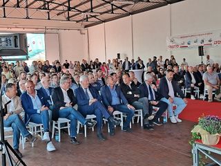 Nelle immagini alcuni momenti della festa tenuta presso la sede aziendale di Marene