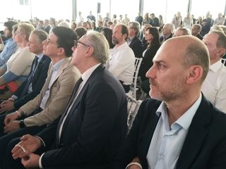 Nelle immagini alcuni momenti della festa tenuta presso la sede aziendale di Marene