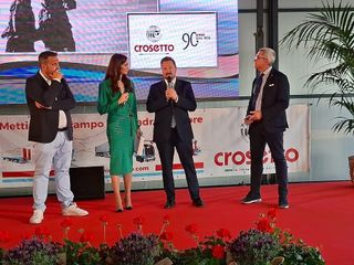 Sul palco il primo cittadino di Marene Alberto Deninotti