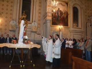 SAluzzo, celebrazione al Santuario delal Consolata, dove è giunto il reliquario con le reliquie di Santa Bernardette - foto tratta dal sito della Diocesi SAluzzo, celebrazione al Santuario delal Consolata, dove è giunto il reliquario con le reliquie di Santa Bernardette - foto tratta dal sito della Diocesi