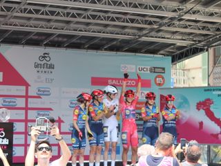 Saluzzo, partenza del Giro d'Italia Women Saluzzo, partenza del Giro d'Italia Women