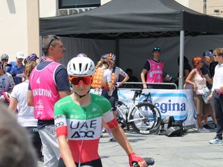 Saluzzo, partenza del Giro d'Italia Women Saluzzo, partenza del Giro d'Italia Women