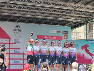 Saluzzo, partenza del Giro d'Italia Women Saluzzo, partenza del Giro d'Italia Women