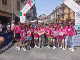 Saluzzo, partenza del Giro d'Italia Women Saluzzo, partenza del Giro d'Italia Women
