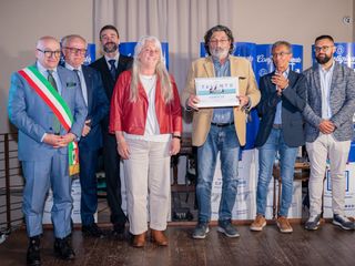 Al centro Anna Maria e Bruno Grasso Al centro Anna Maria e Bruno Grasso
