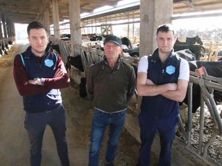 Alessandro, Mario e Matteo artefici dell'azienda Fusero