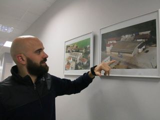 Il primo capannone dell'azienda Bernardi