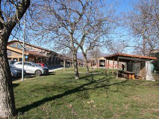 Un'area verde della struttura rurale di Caraglio