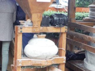 Il mulino per macinare il grano