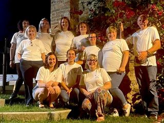 Un momento del primo incontro Un momento del primo incontro