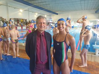 Antonello Portera con Thomas Maggiora Antonello Portera con Thomas Maggiora