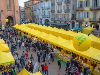 Un mercato di Campagna Amica ad Alba