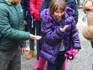 La curiosità degli alunni per i semi di Barbarià