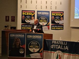 Intervento di William Casoni, coordinatore provinciale FdI
