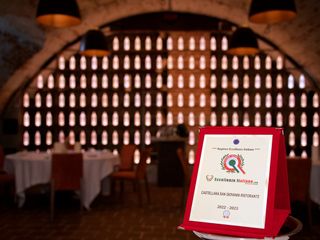 Interni del ristorante ospitato nel complesso di San Giovanni Interni del ristorante ospitato nel complesso di San Giovanni