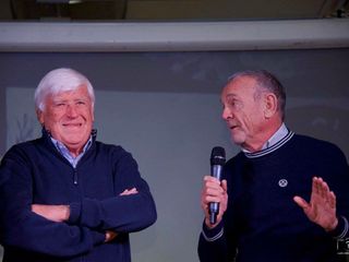 De Florian (a sinistra) e Ramella (a destra) - FOTO PIETRO BATTISTI De Florian (a sinistra) e Ramella (a destra) - FOTO PIETRO BATTISTI