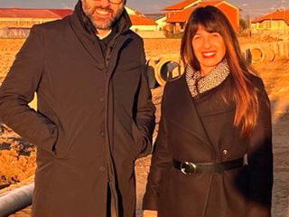 Col presidente della Provincia Luca Robaldo