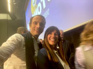 Insieme a Massimiliano Fedriga, presidente della Regione Friuli Venezia Giulia