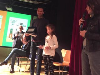 Stefano Amato si è aggiudicato il premio nella categoria 8-10 anni con "Davide e il mistero Qwerty"
