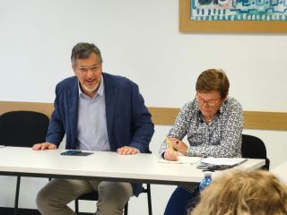 L'assessore Icardi durante i lavori