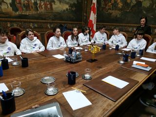 L'incontro tra il team e la Giunta L'incontro tra il team e la Giunta