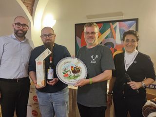 Andrew Holly, vincitore del trofeo del raduno