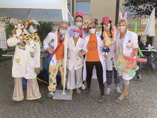 Il gruppo Nodocomix all’Ipab Domenico Bertone di Bagnolo Piemonte