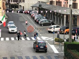 Il nuovo attraversamento pedonale su via Roma