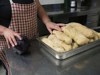 Il pane è arrivato in cucina