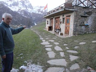 Il fabbricato che ospita alcune camere dell'agriturismo