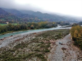 Il fiume Po a Revello Il fiume Po a Revello