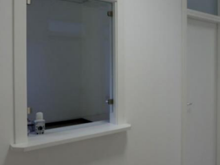 Il desk dell’ufficio Asl per informazioni e ritiro referti