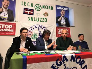 La conferenza stampa di questa mattina della Lega Nord La conferenza stampa di questa mattina della Lega Nord