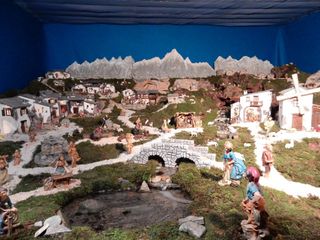 Il presepe nella Parrocchiale di San Martino Il presepe nella Parrocchiale di San Martino